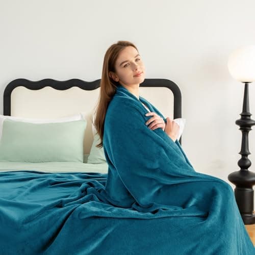 Kuscheldecke WAVVE Flauschig Warm - Sofadecke 150x200 cm Weich für Wohnraum Couchdecke GrauXL