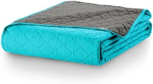 DecoKing Tagesdecke 260 x 280 Steel Silver Grey Dimgray Zweiseitig Pflegeleicht Axel