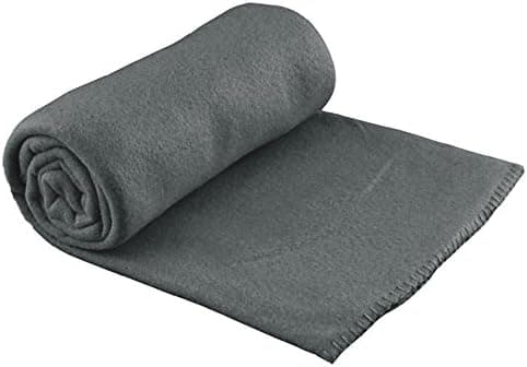 Uni Fleecedecke 130 x 170 cm Grau - Warm und bequem fürs ganze Jahr - Hochwertiger Materialwert - ![Hot-Search-Keyword]