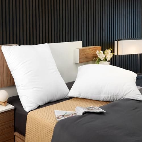 Utopia Bedding 2er Set Weiß - Innenkissen Füllkissen OEKO-TEX STANDARD 100