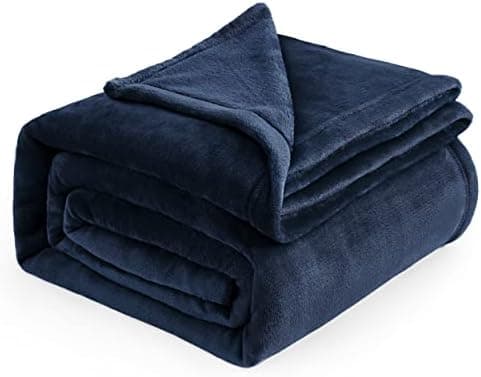 BEDSURE Wohndecke Warm Grau - Weich, Fleecedecke für Frauen, Couch Überwurf 150x200cm