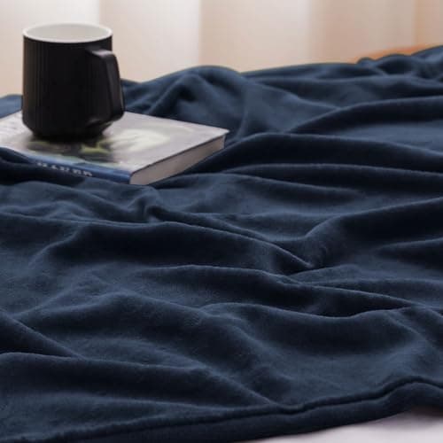 Kuscheldecke WAVVE Flauschig Warm - Sofadecke 150x200 cm Weich für Wohnraum Couchdecke GrauXL