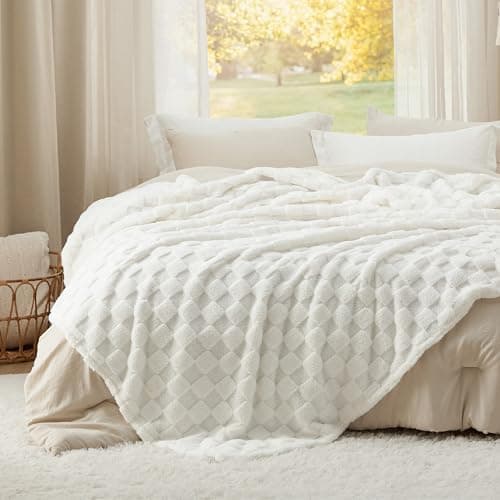 BEDSURE Kuscheldecke Flauschig - Weiche Warme für Zimmer Deko, Wohn- & Kuscheldecken, Hellbraun, 130 x 170 cm OEKO-TEX S