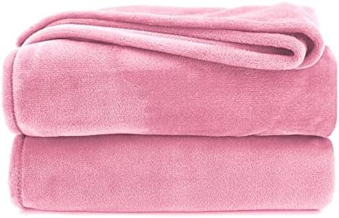 Heimtexland Kuscheldecke flauschig Oekotex warm Super Soft Decke 130x170 cm Bordeaux weinrot