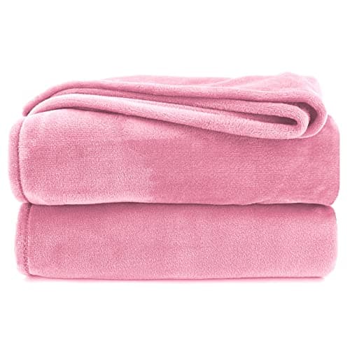 Heimtexland Kuscheldecke flauschig Oekotex warm Super Soft Decke 130x170 cm Bordeaux weinrot