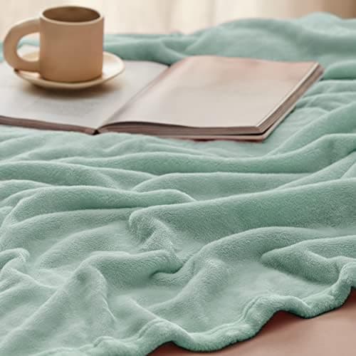 BEDSURE Wohndecke Warm Grau - Weich, Fleecedecke für Frauen, Couch Überwurf 150x200cm