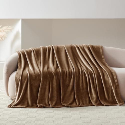 Kuscheldecke WAVVE Flauschig Warm - Sofadecke 150x200 cm Weich für Wohnraum Couchdecke GrauXL