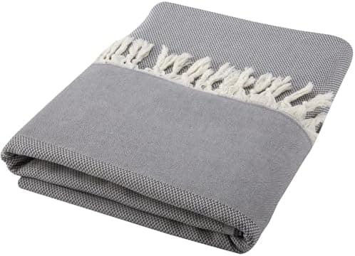 Mixibaby Tagesdecke Anthrazit 220x240 LuxTouch 100% Baumwolle