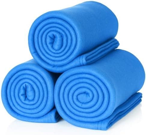 ALCLEAR Schokobraun Fleecedecken 130x160 cm, über 200 g/m2, SOFAGEDECKE DECKE Wohndecke Picknickdecke OEKO-TEX