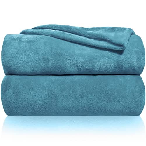 Gräfenstayn® Kuscheldecke flauschig & super weich - hochwertige Fleecedecke als Wohndecke & Tagesdecke - Overlap-Decke f