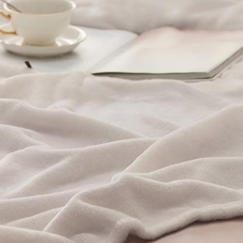 BEDSURE Wohndecke Warm Grau - Weich, Fleecedecke für Frauen, Couch Überwurf 150x200cm