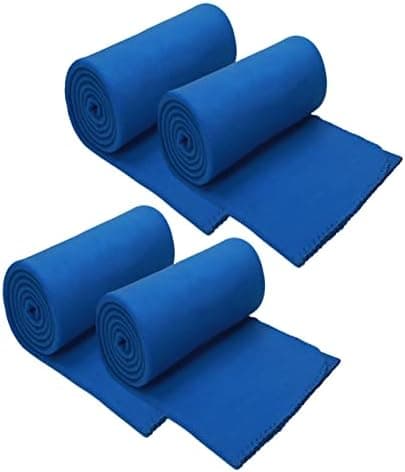 Betz Fleecedecke – weiche Wohndecke & Kuscheldecke – leicht, warm & pflegeleicht – Farbe Petrol 130x170 cm 180g/m²