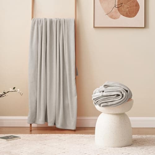 Aisbo Flauschig Warme Decke Rot für Winter - Kuschliges Wohnzimmer Blanket 130x150 cm OEKO-TEX