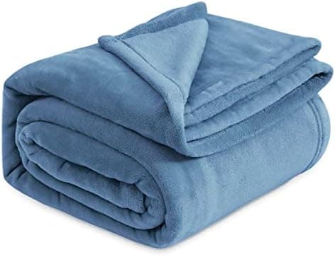 BEDSURE Wohndecke Warm Grau - Weich, Fleecedecke für Frauen, Couch Überwurf 150x200cm