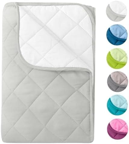 Wometo Microfaser Sommer Steppbett OekoTex - grün und hellgrün Kochfest -ideal für Camping und heiße Tage - 200x200 - oh