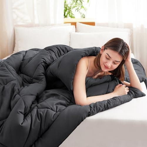 WAVVE Decke 200x220 Bettdecke, Super Weiche Zudecke Schlafdecke, Atmungsaktive Steppdecke 300gsm Mikrofaser Weiß OEKO-TE