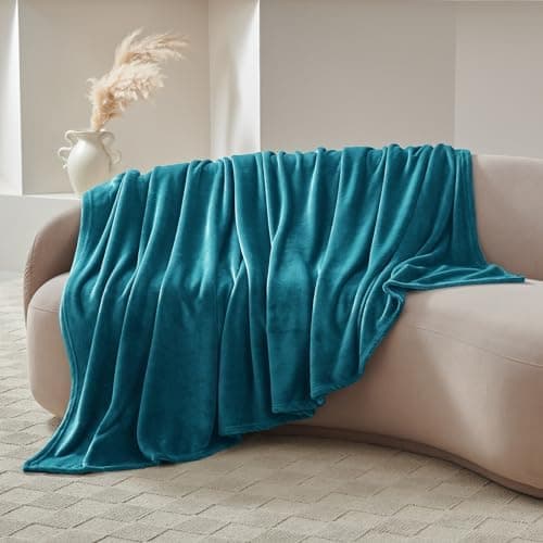 CozyLux Kuscheldecke Flauschig für 4 Jahreszeiten - Weich/Warm/Leicht - Sofa/Bett/Couch 150x200cm Grau