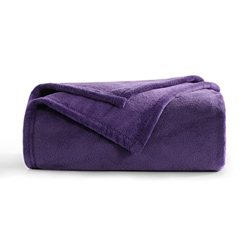 Aisbo Flauschig Warme Decke Rot für Winter - Kuschliges Wohnzimmer Blanket 130x150 cm OEKO-TEX