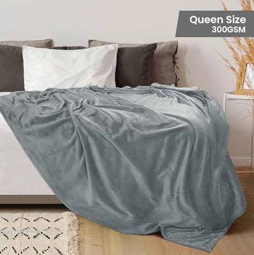 Utopia Bedding Kuscheldecke flauschig Warm für Winter und Sofa
