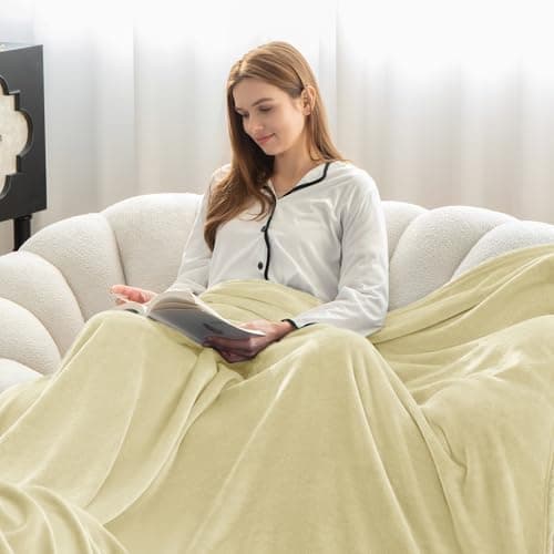 Kuscheldecke WAVVE Flauschig Warm - Sofadecke 150x200 cm Weich für Wohnraum Couchdecke GrauXL