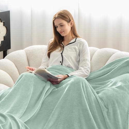 Kuscheldecke WAVVE Flauschig Warm - Sofadecke 150x200 cm Weich für Wohnraum Couchdecke GrauXL