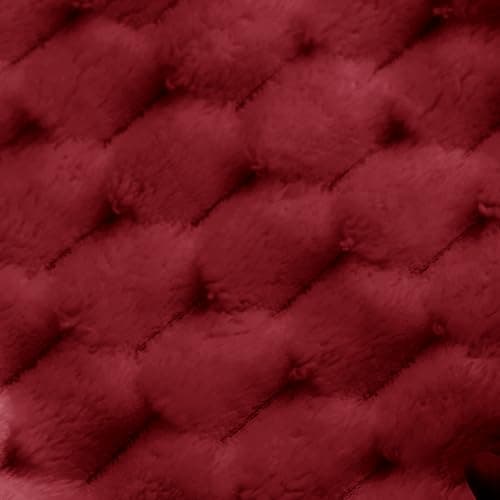 Vielit Ultraweiche Kuscheldecke Flauschig Rot – Warme & Gemütliche Couch & Sofadecke, Atmungsaktiv & Pflegeleicht, OEKO-