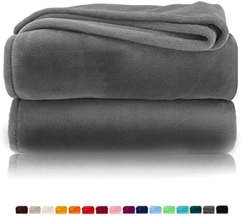 Heimtexland Kuscheldecke flauschig Oekotex warm Super Soft Decke 130x170 cm Bordeaux weinrot