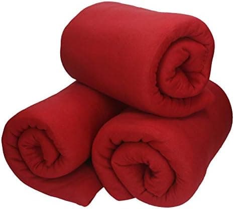 Betz Fleecedecke – weiche Wohndecke & Kuscheldecke – fürs Sofa & Bett – flauschig, leicht, wärmend & pflegeleicht – lila