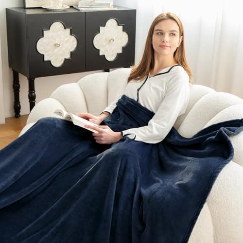 Kuscheldecke WAVVE Flauschig Warm - Sofadecke 150x200 cm Weich für Wohnraum Couchdecke GrauXL