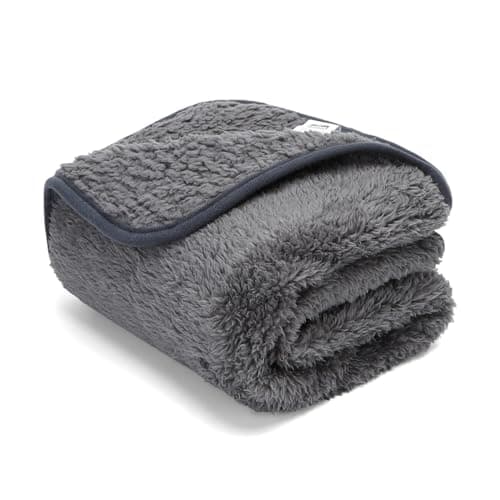 Nobleza Weiche Fleecedecke für Hund und Katze, Waschbar, Warm und Komfortabel - Grau 100x80cm  
Nobleza Waschbare Hunded