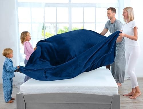 Utopia Bedding Kuscheldecke flauschig Warm für Winter und Sofa
