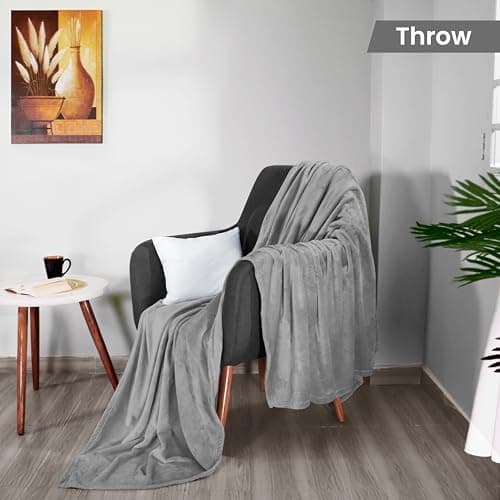 Utopia Bedding Kuscheldecke flauschig Warm für Winter und Sofa