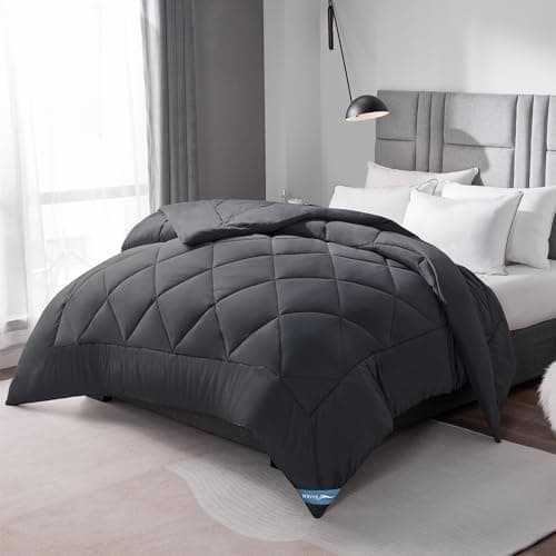 WAVVE Decke 200x220 Bettdecke, Super Weiche Zudecke Schlafdecke, Atmungsaktive Steppdecke 300gsm Mikrofaser Weiß OEKO-TE