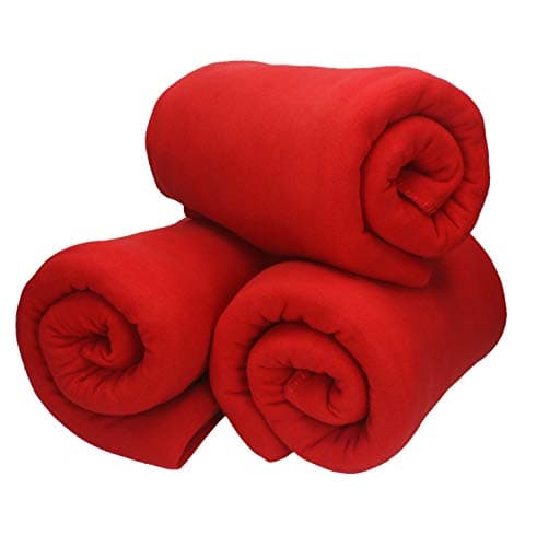 Betz Fleecedecke – weiche Wohndecke & Kuscheldecke – fürs Sofa & Bett – flauschig, leicht, wärmend & pflegeleicht – lila