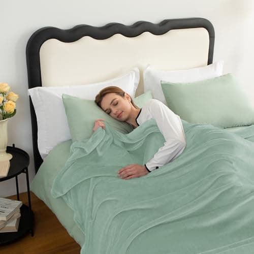 CozyLux Kuscheldecke Flauschig für 4 Jahreszeiten - Weich/Warm/Leicht - Sofa/Bett/Couch 150x200cm Grau
