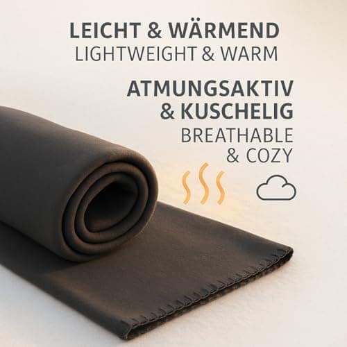 Betz Fleecedecke – weiche Wohndecke & Kuscheldecke – fürs Sofa & Bett – flauschig, leicht, wärmend & pflegeleicht – lila