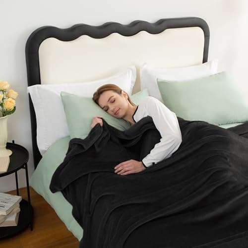 CozyLux Kuscheldecke Flauschig für 4 Jahreszeiten - Weich/Warm/Leicht - Sofa/Bett/Couch 150x200cm Grau