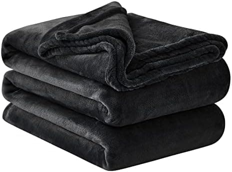Aisbo Flauschig Warme Decke Rot für Winter - Kuschliges Wohnzimmer Blanket 130x150 cm OEKO-TEX