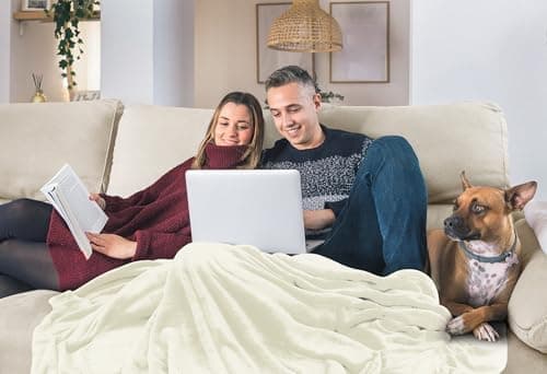 Utopia Bedding Kuscheldecke flauschig Warm für Winter und Sofa