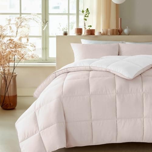 Zelesta Premiumbed 140x200 Doppelfach Daunendecke - Für Alle Jahreszeiten - Warm und Komfortabel - Waschbar -Anti-Allerg