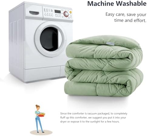 WAVVE Decke 200x220 Bettdecke, Super Weiche Zudecke Schlafdecke, Atmungsaktive Steppdecke 300gsm Mikrofaser Weiß OEKO-TE