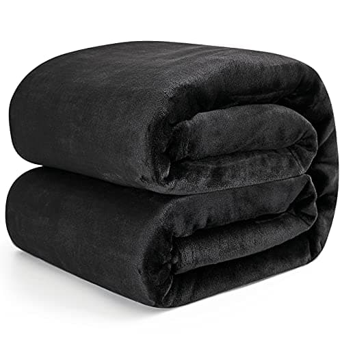 EHEYCIGA Flauschig weiche Kuscheldecke Grau 130x165 für Wohnzimmer und Sofa OEKO-TEX
| EHEYCIGA weiche warme Fleecedeck