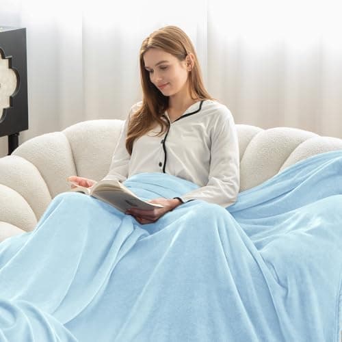 Kuscheldecke WAVVE Flauschig Warm - Sofadecke 150x200 cm Weich für Wohnraum Couchdecke GrauXL