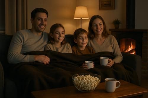 Betz Fleecedecke – weiche Wohndecke & Kuscheldecke – fürs Sofa & Bett – flauschig, leicht, wärmend & pflegeleicht – lila