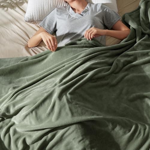 Oeko-Tex Weich Warm Kuscheldecke PHF Flauschig Fleecedecke 130x150cm - Beige, Couch, Sofa & Bett Überwurf