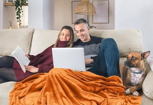 Utopia Bedding Kuscheldecke flauschig Warm für Winter und Sofa