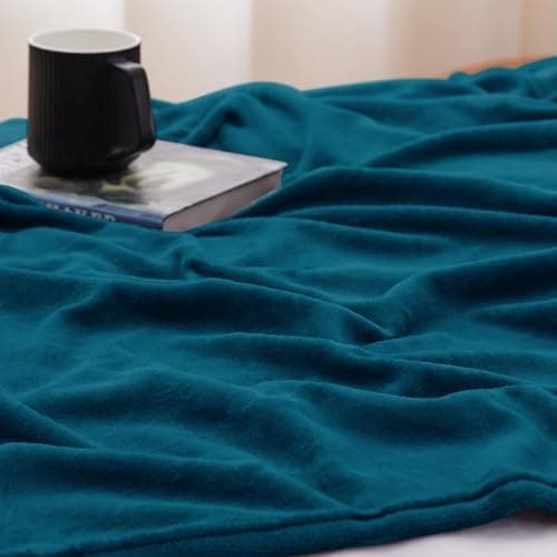 Kuscheldecke WAVVE Flauschig Warm - Sofadecke 150x200 cm Weich für Wohnraum Couchdecke GrauXL