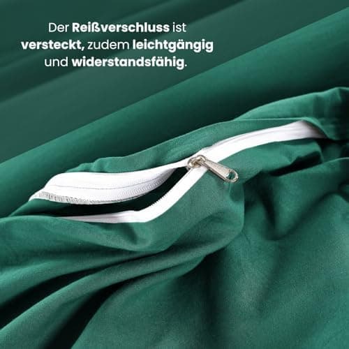 Wometo Bettwäsche Renforce Stone-Washed - Curry Gelb 100% Baumwolle OEKO-TEX Weich Modern Used-Look Leinen-Optik OEKO-TE
