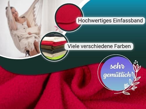 ZOLLNER Kuscheldecke in 130x170 cm - kuschelige und langlebige Fleecedecke - antistatisch und Oeko Tex® Zertifiziert