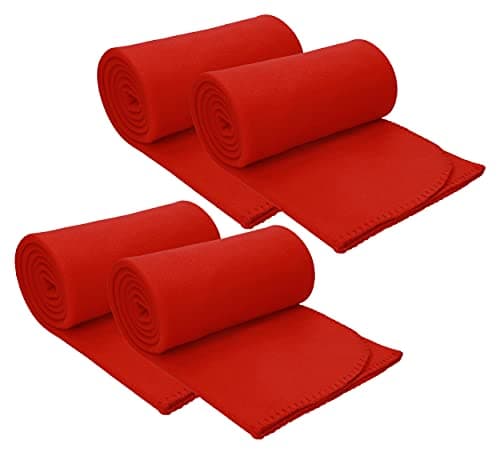Betz Fleecedecke – weiche Wohndecke & Kuscheldecke – leicht, warm & pflegeleicht – Farbe Petrol 130x170 cm 180g/m²